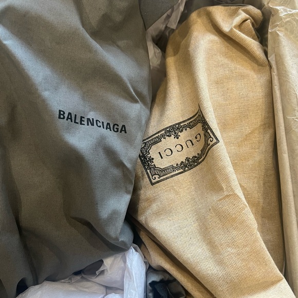 Gucci x Balenciaga The Hacker Project Triple S Beige Limited Edition Sneakers - Picture 5 of 5